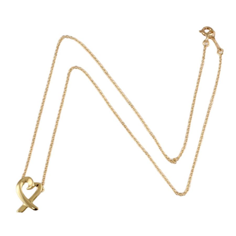 TIFFANY&Co. ティファニー ラビングハート ネックレス 18金 K18 