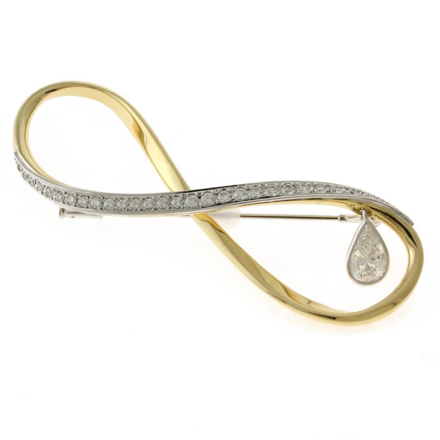 ミキモト ブローチ タイピン くじら K18YG イエローゴールド 3153 ミキモト ブローチ タイピン くじら K18YG イエローゴールド 3153