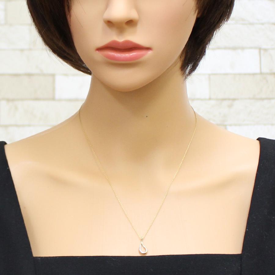 TIFFANY&Co. ティファニー オープンティアドロップ ネックレス