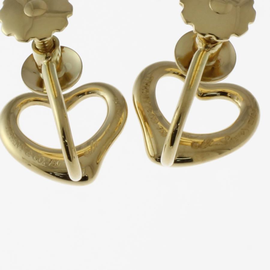 TIFFANY&Co.（ティファニー） オープンハート イヤリング 18金 K18
