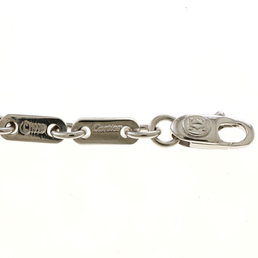 Cartier（カルティエ） フィガロ ブレスレット 18金 K18ホワイト