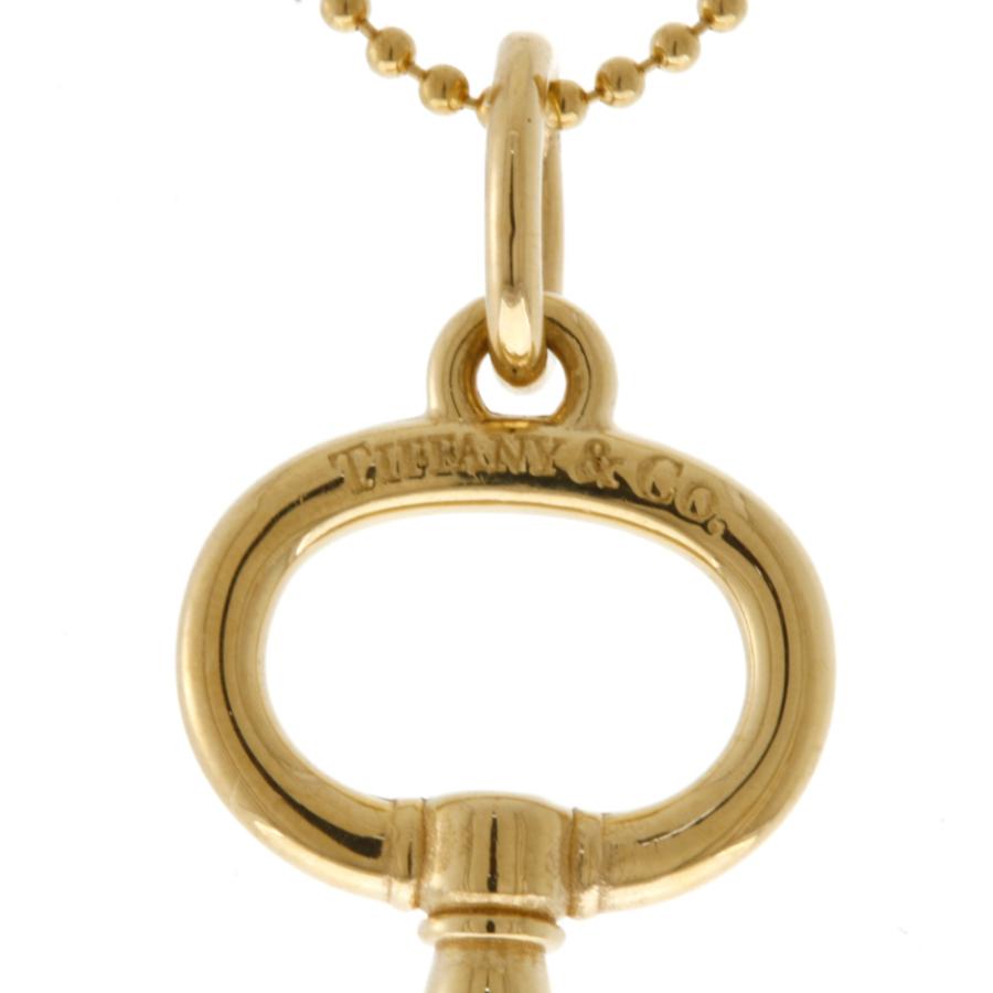 TIFFANY&Co.（ティファニー） オーバルキー ネックレス 18金 K18