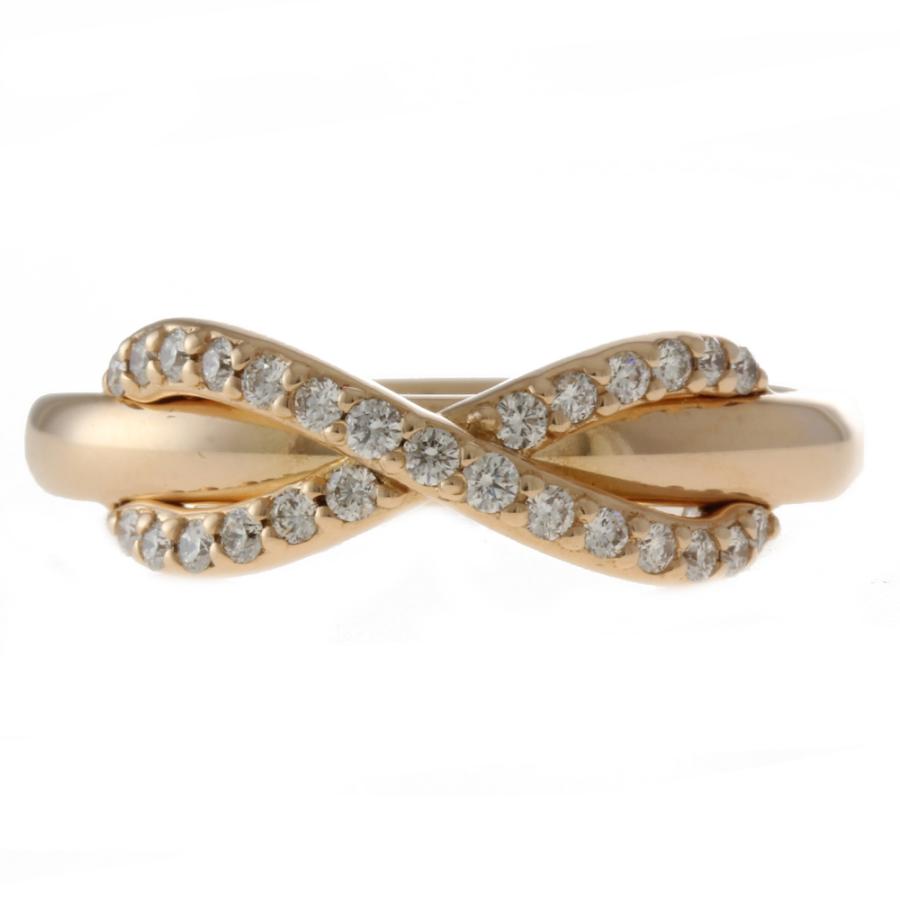 TIFFANY&Co.（ティファニー） インフィニティ リング 指輪 7.5号 18金