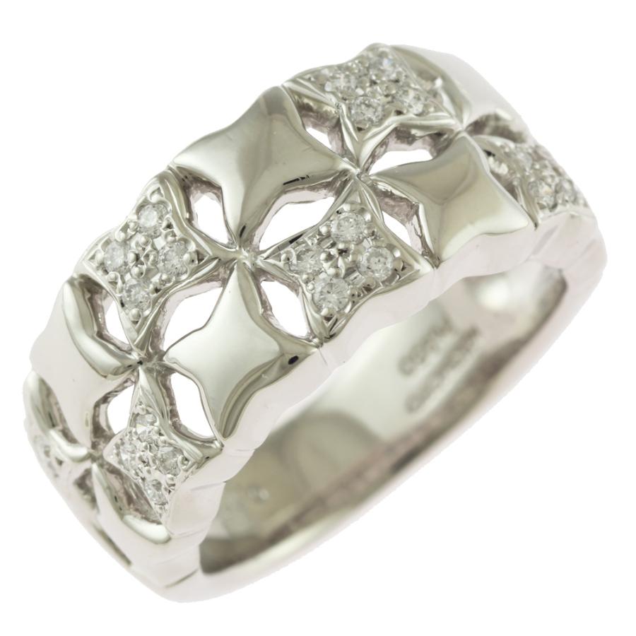 ミキモト リング 指輪 10号 Pt950プラチナ ダイヤモンド MIKIMOTO 中古 