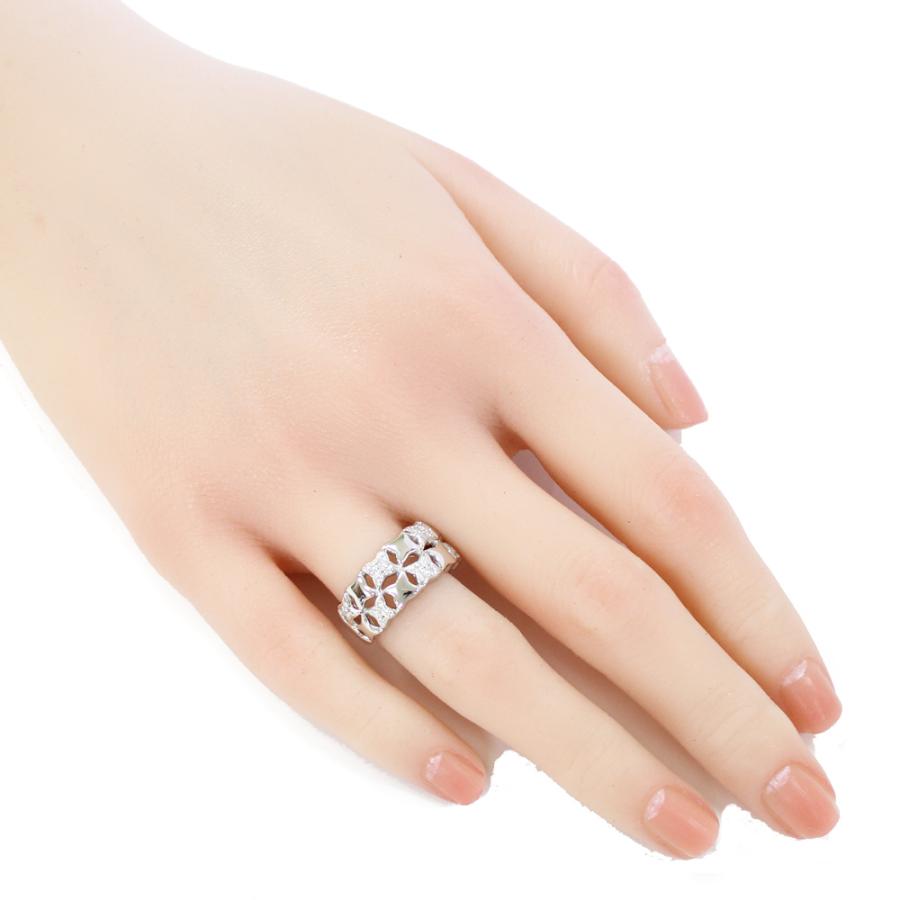ミキモト リング 指輪 10号 Pt950プラチナ ダイヤモンド MIKIMOTO 中古 