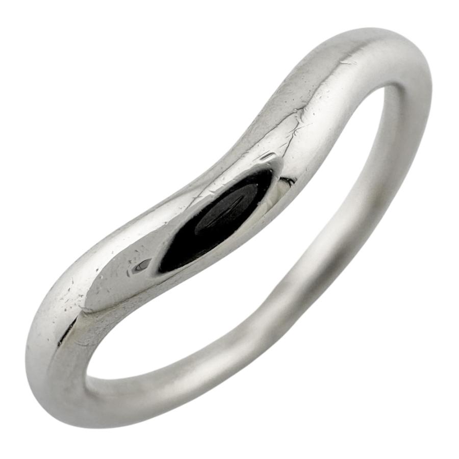 TIFFANY&Co.（ティファニー） カーブドバンド リング 指輪 6号 Pt950