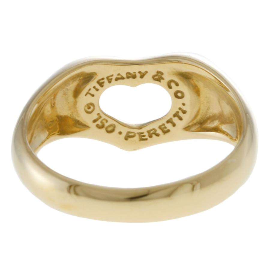 TIFFANY&Co.（ティファニー） オープンハート リング・指輪 9号 18金