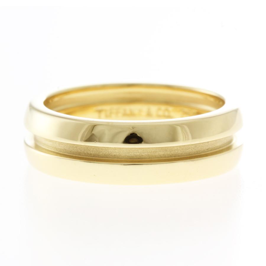 TIFFANY&Co.（ティファニー） グルーブ ド リング 指輪 12号 18金 K18