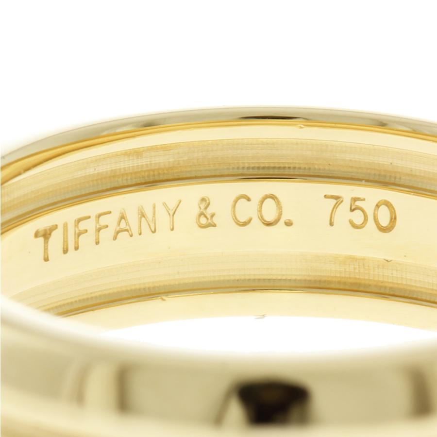 TIFFANY&Co.（ティファニー） グルーブ ド リング 指輪 12号 18金 K18