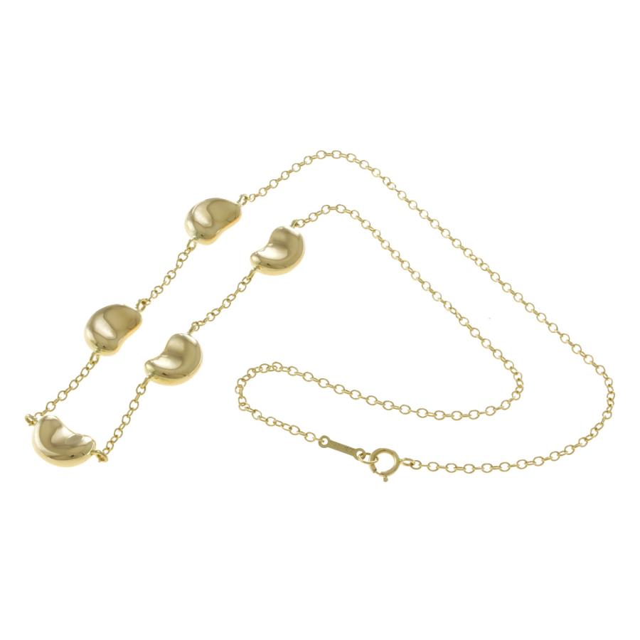 TIFFANY&Co.（ティファニー） ビーン ネックレス 18金 K18イエロー