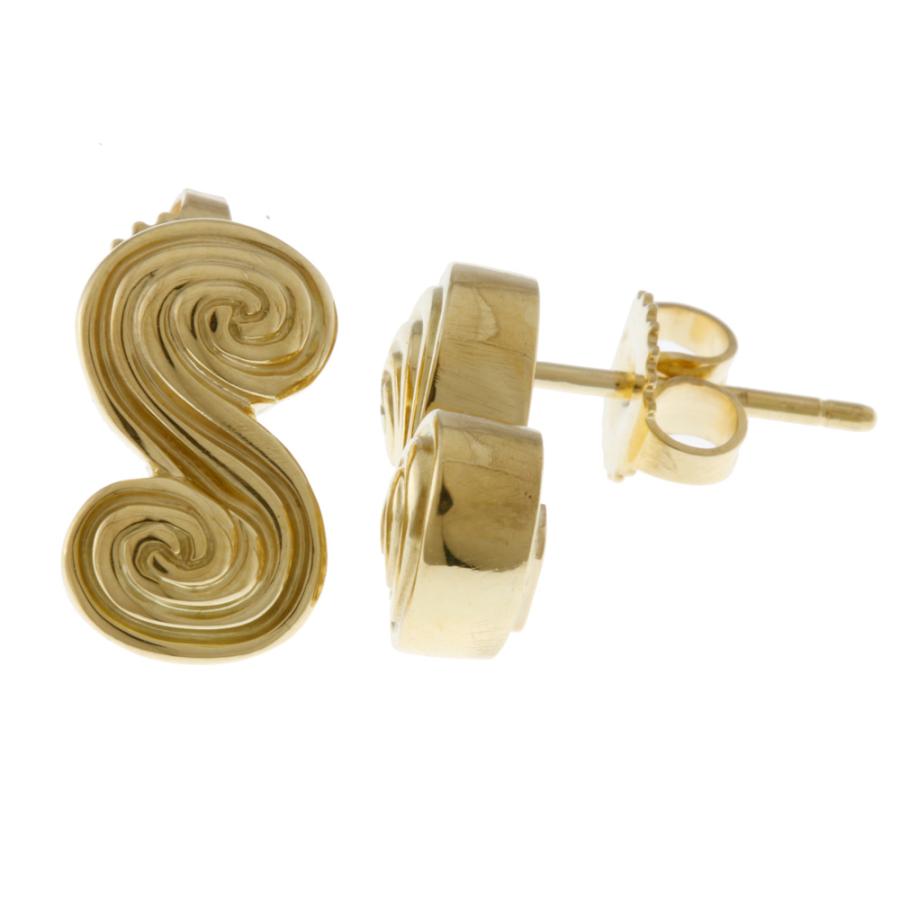 TIFFANY&Co. ティファニー ピアス 18金 K18イエローゴールド 中古 美品 