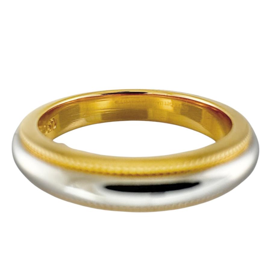 TIFFANY&Co.（ティファニー） ミルグレイン リング 指輪 6.5号 Pt950