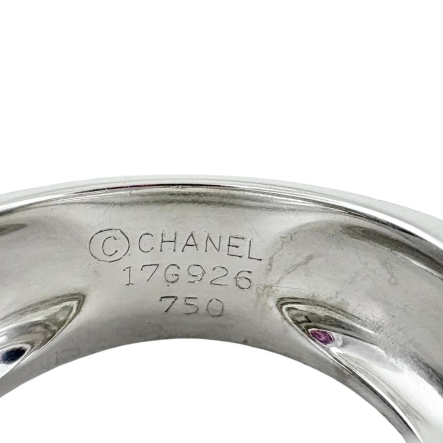 CHANEL（シャネル） スリーシンボル リング 指輪 7.5号 18金 K18