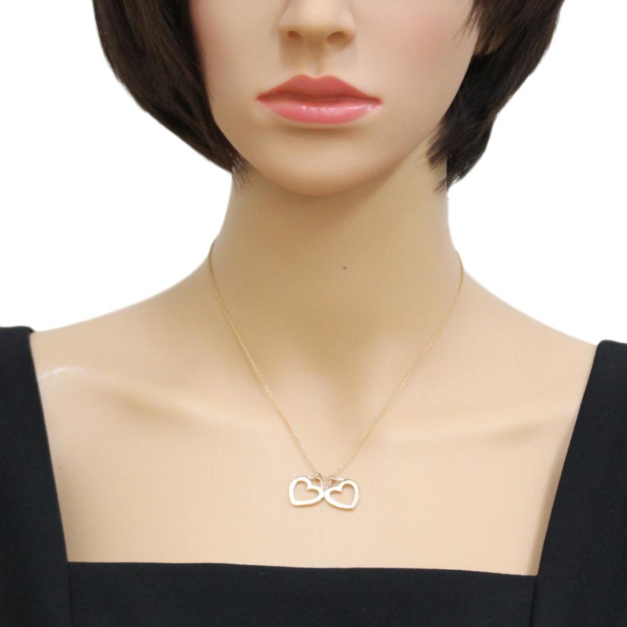 TIFFANY&Co.（ティファニー） センチメンタルダブルハート ネックレス