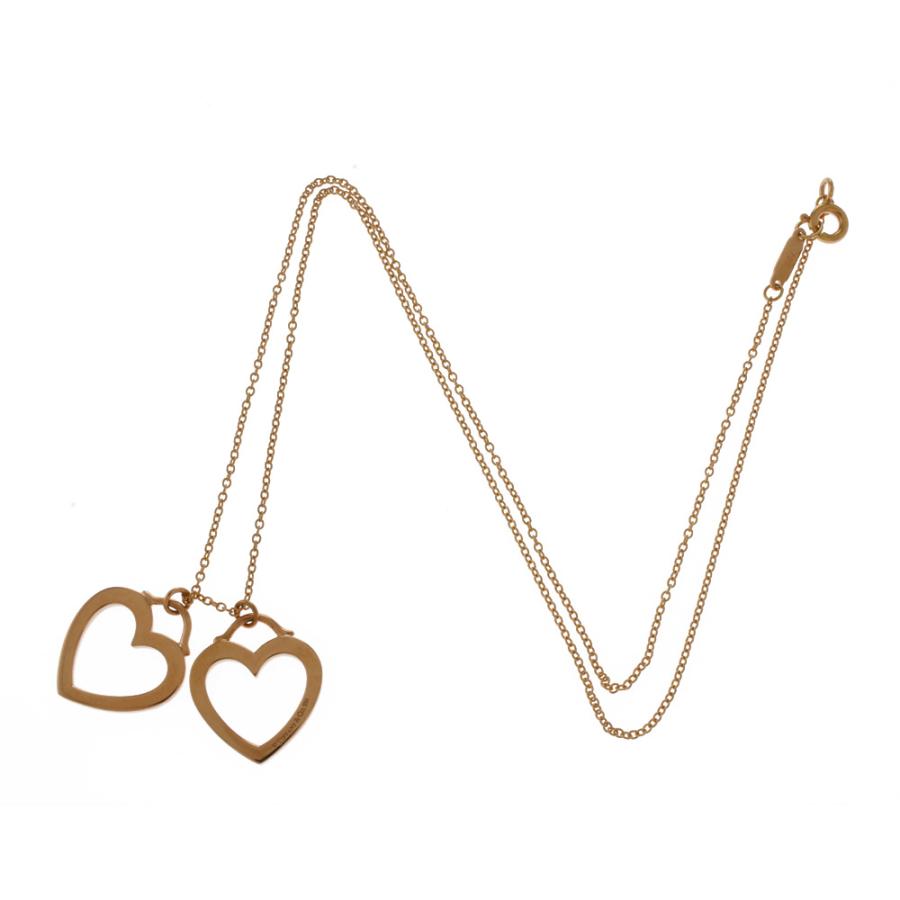 TIFFANY&Co.（ティファニー） センチメンタルダブルハート ネックレス