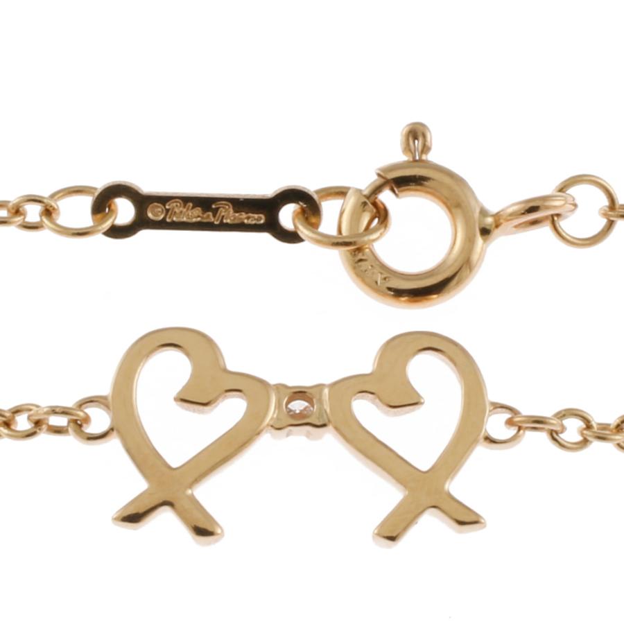 TIFFANY&Co.（ティファニー） ダブルラビングハート ブレスレット 18金