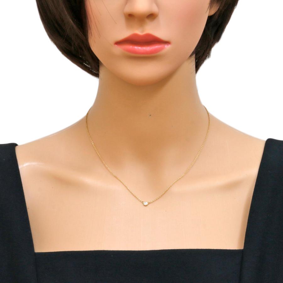 Tiffany バイザヤードイエローゴールド0.08