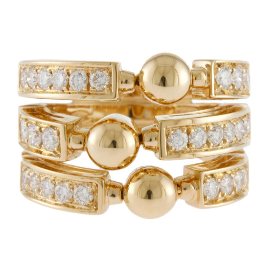 BVLGARI ブルガリ ルチア ダイヤモンド リング 指輪 11号 18金