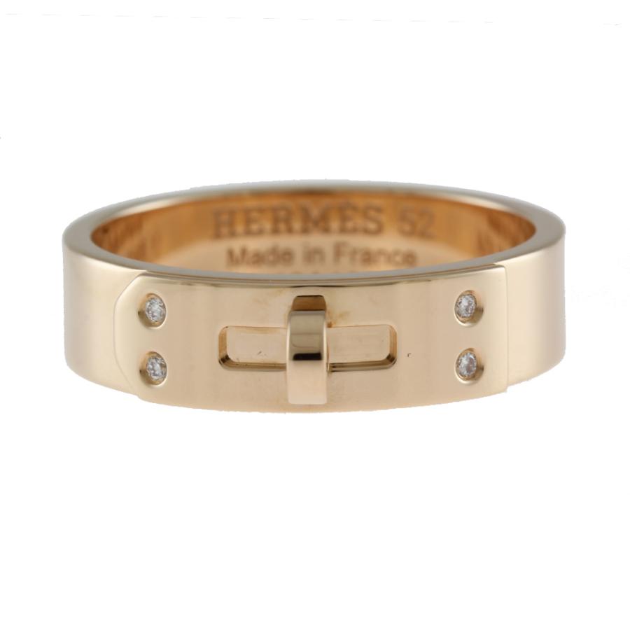 HERMES エルメス ケリー ダイヤモンド リング 指輪 11.5号 18金