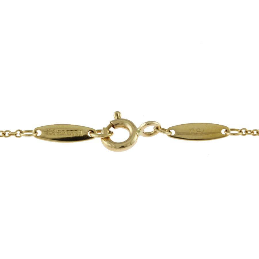 Tiffany & Co. バイザヤード イエローゴールド k18 TIFFANY&Co.（ティファニー） バイザヤード 約0.08ct ネックレス 18金