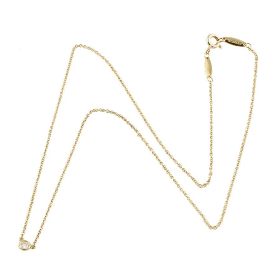 TIFFANY&Co.（ティファニー） バイザヤード 約0.08ct ネックレス 18金