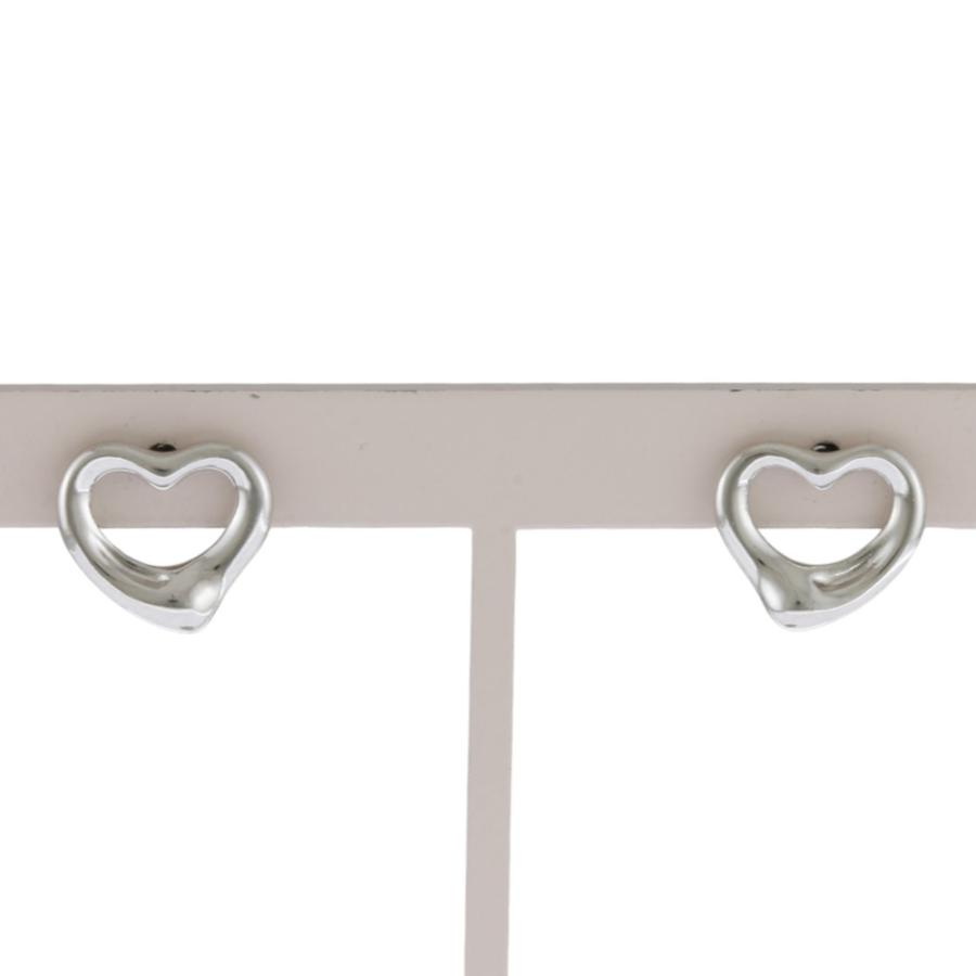 TIFFANY&Co.（ティファニー） オープンハート ピアス Pt950プラチナ