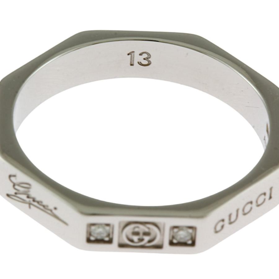 GUCCI（グッチ） オクタゴナル ダイヤモンド リング 指輪 12.5号 18金