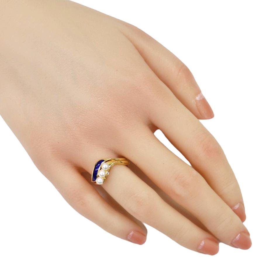 MIKIMOTO（ミキモト） リング 指輪 11号 18金 K18イエローゴールド
