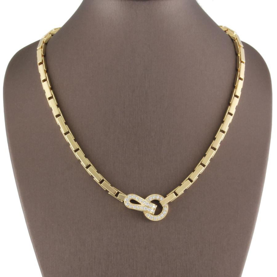 Cartier（カルティエ） アグラフ ネックレス 18金 K18イエローゴールド