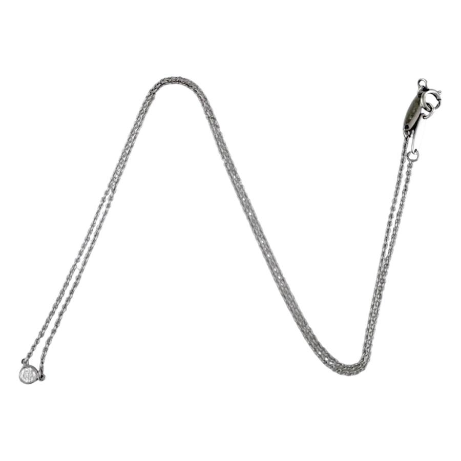 TIFFANY&Co.（ティファニー） バイザヤード 約0.08ct ネックレス Pt950