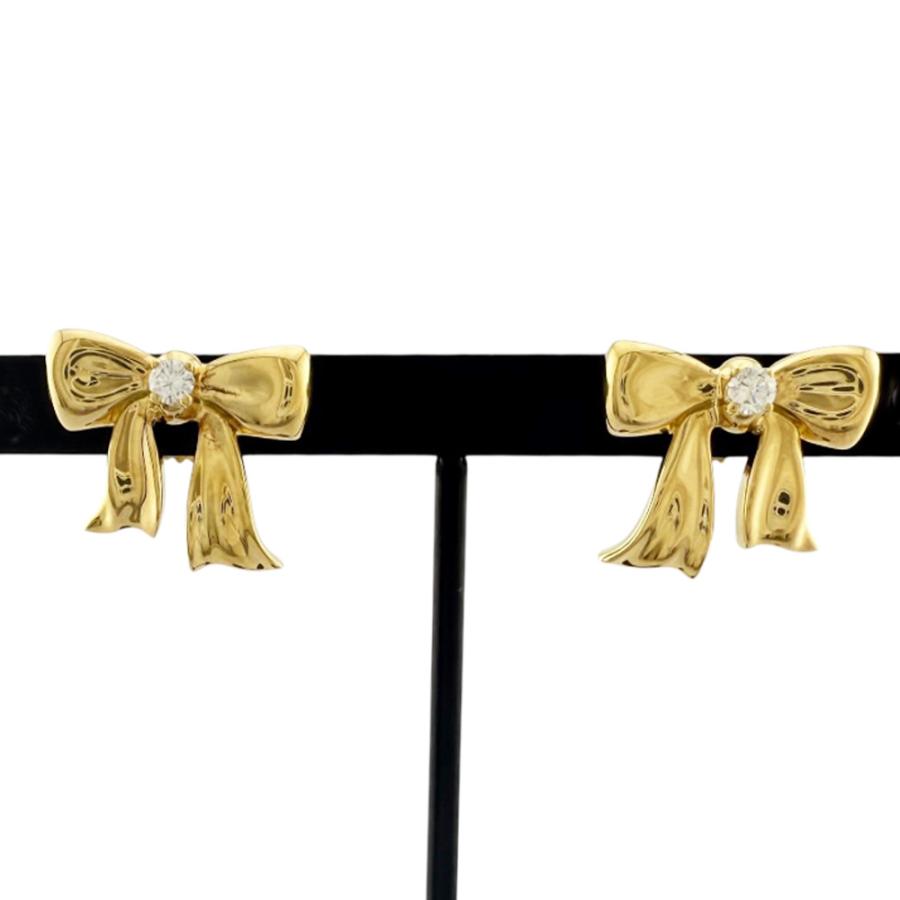 TIFFANY&Co.（ティファニー） ピアス 18金 K18イエローゴールド
