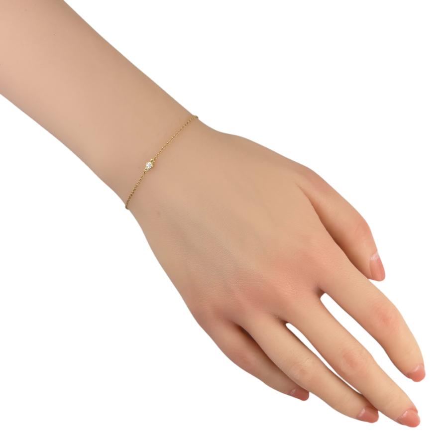 TIFFANY&Co.（ティファニー） バイザヤード 約0.05ct ブレスレット 18 