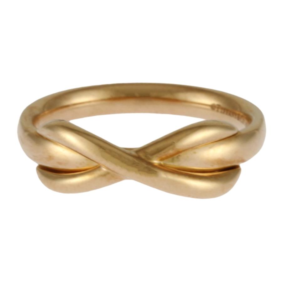 TIFFANY&Co. ティファニー インフィニティ リング 指輪 8号 18金 TIFFANY&Co. ティファニー インフィニティ リング 指輪 8号 18金