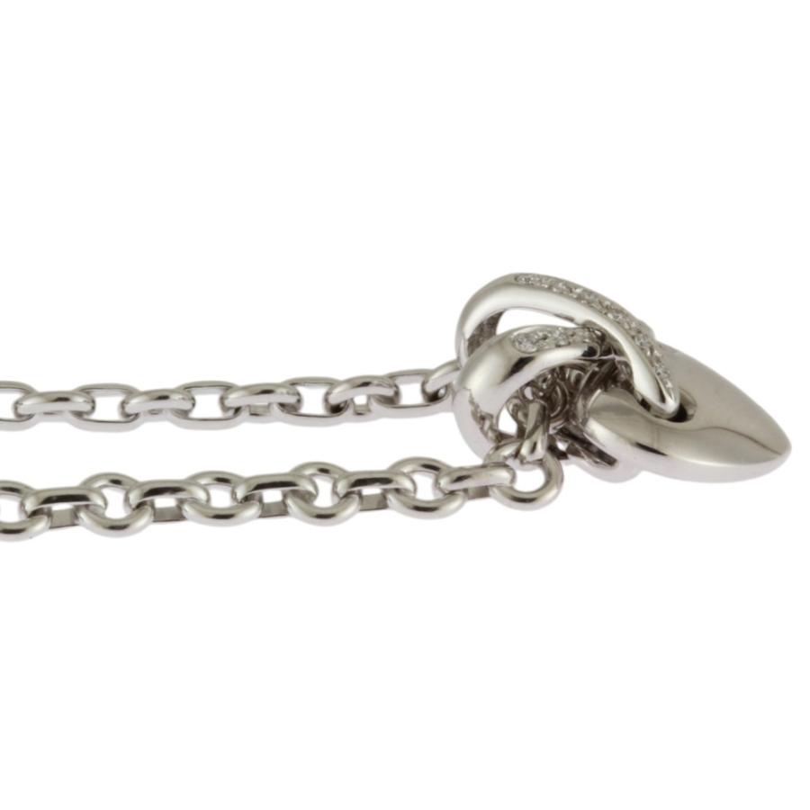 CHAUMET（ショーメ） リアンハート ネックレス 18金 K18ホワイト 