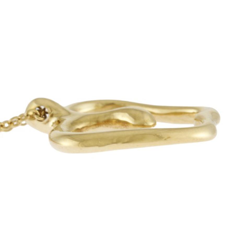 TIFFANY&Co.（ティファニー） アップル ネックレス 18金 K18イエロー