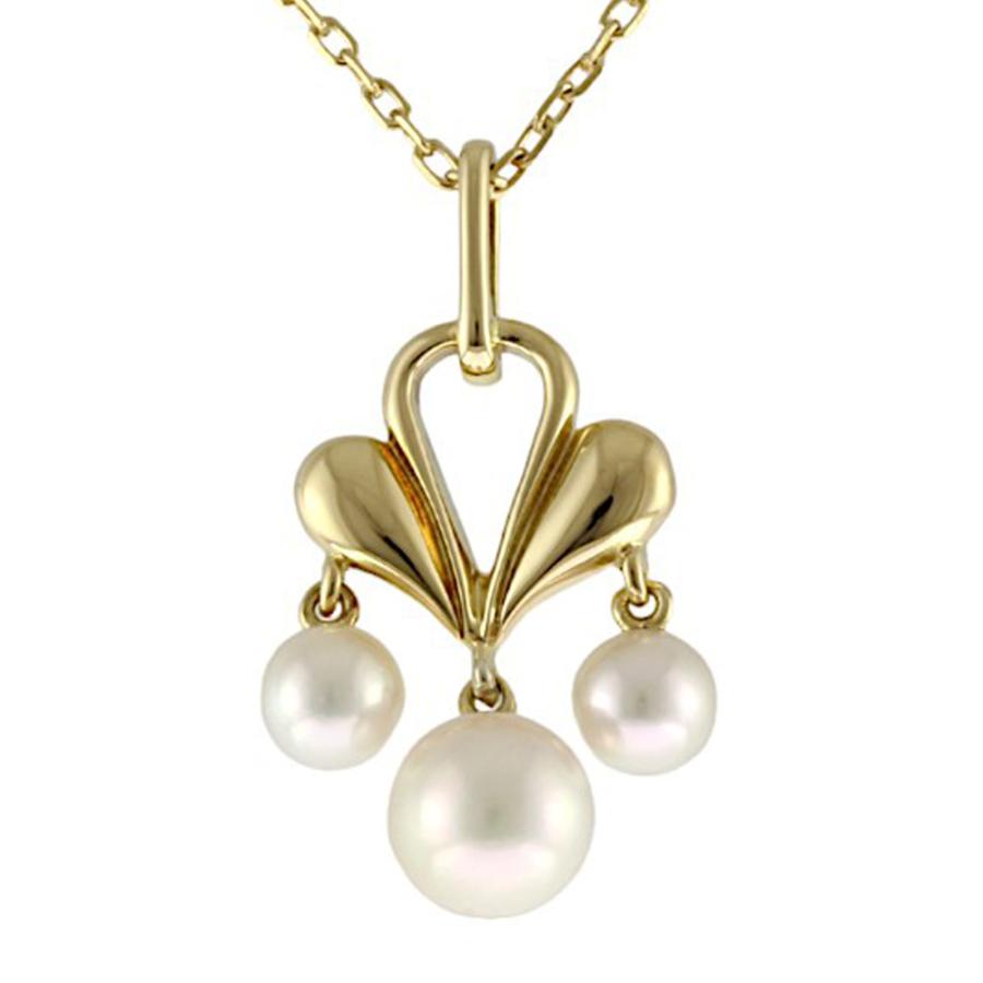MIKIMOTO（ミキモト） ネックレス 18金 K18イエローゴールド