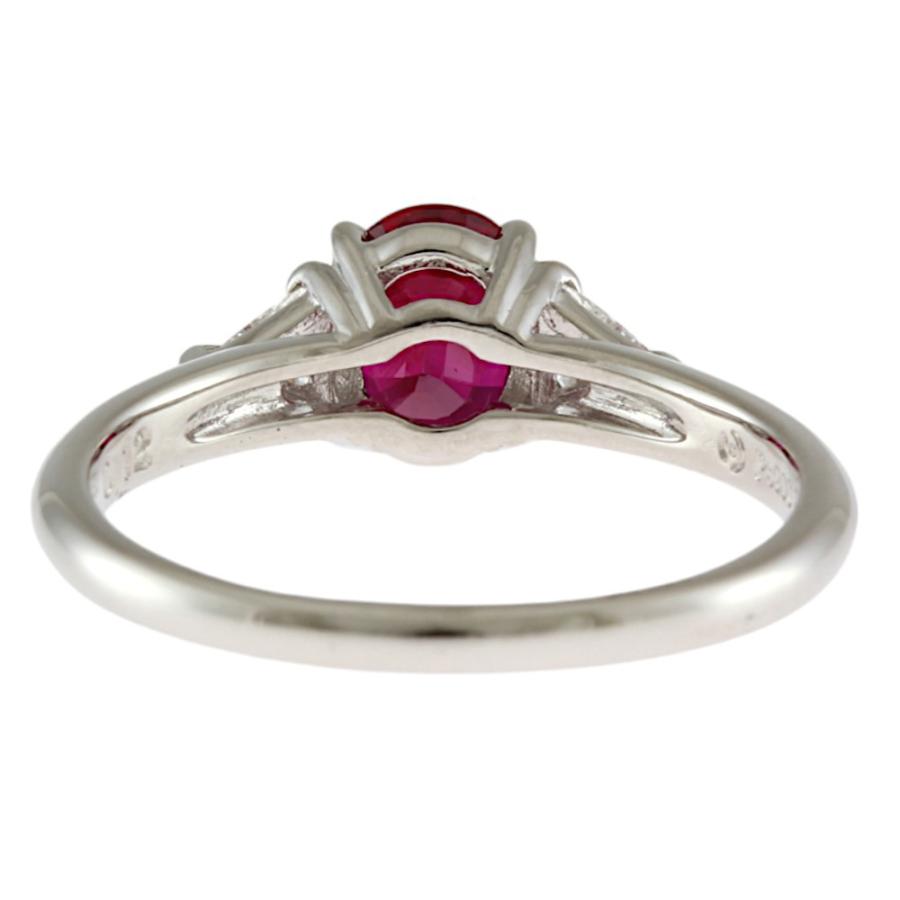 タサキ リング 指輪 14.5号 Pt900プラチナ ルビー レディース TASAKI  