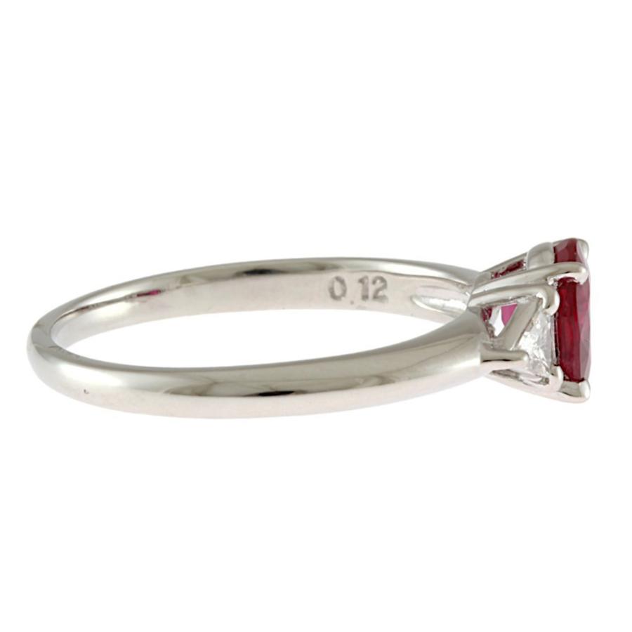 タサキ リング 指輪 14.5号 Pt900プラチナ ルビー レディース TASAKI  