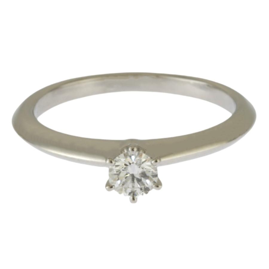 TIFFANY&Co.（ティファニー） ソリティア リング 指輪 10.5号 Pt950