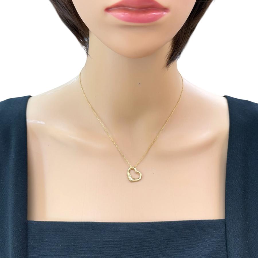 TIFFANY&Co. ティファニー オープンハート ネックレス 18K TIFFANY&Co.（ティファニー） オープンハート ネックレス 18金 K18
