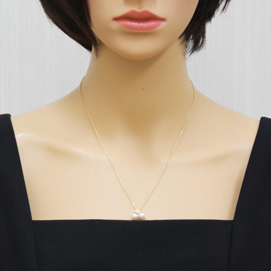 【美品】TASAKI 真珠 ペンダント ネックレス　K18 TASAKI 【美品】タサキ 田崎真珠 リーフデザインパール