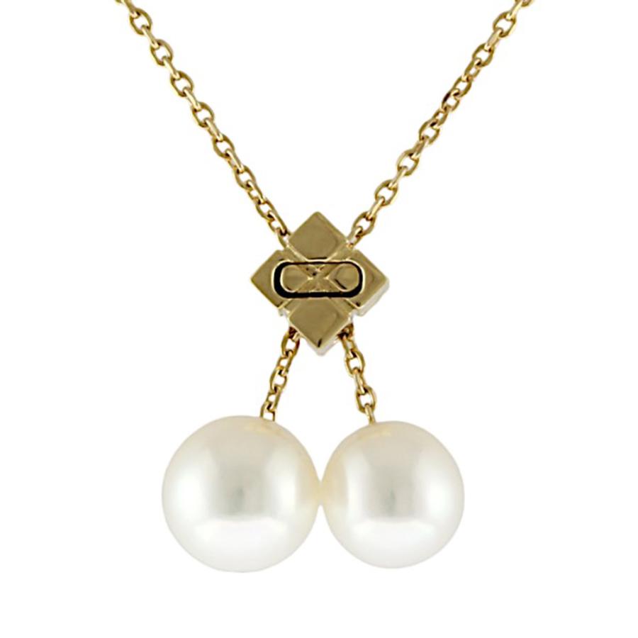 タサキ ネックレス 18金 K18イエローゴールド アコヤパール