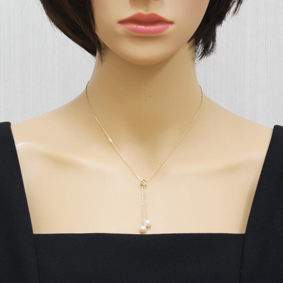 【美品】TASAKI 真珠 ペンダント ネックレス　K18 TASAKI 【美品】タサキ 田崎真珠 リーフデザインパール