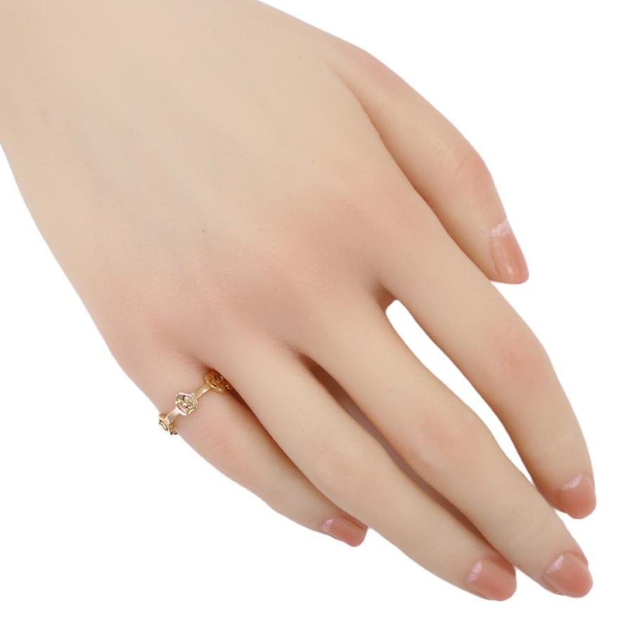 GUCCI（グッチ） ハート アイコン リング 指輪 7号 18金 K18ピンク