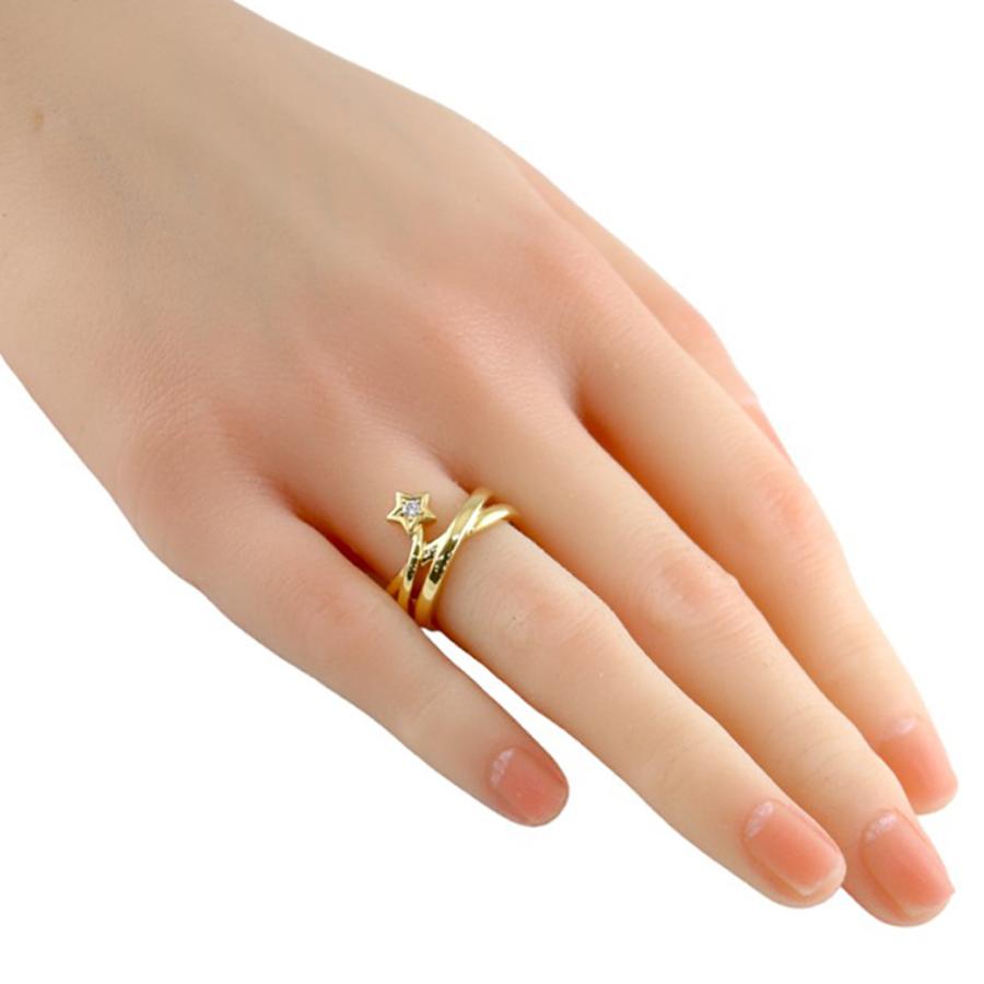 MIKIMOTO（ミキモト） リング 指輪 9号 18金 K18イエローゴールド