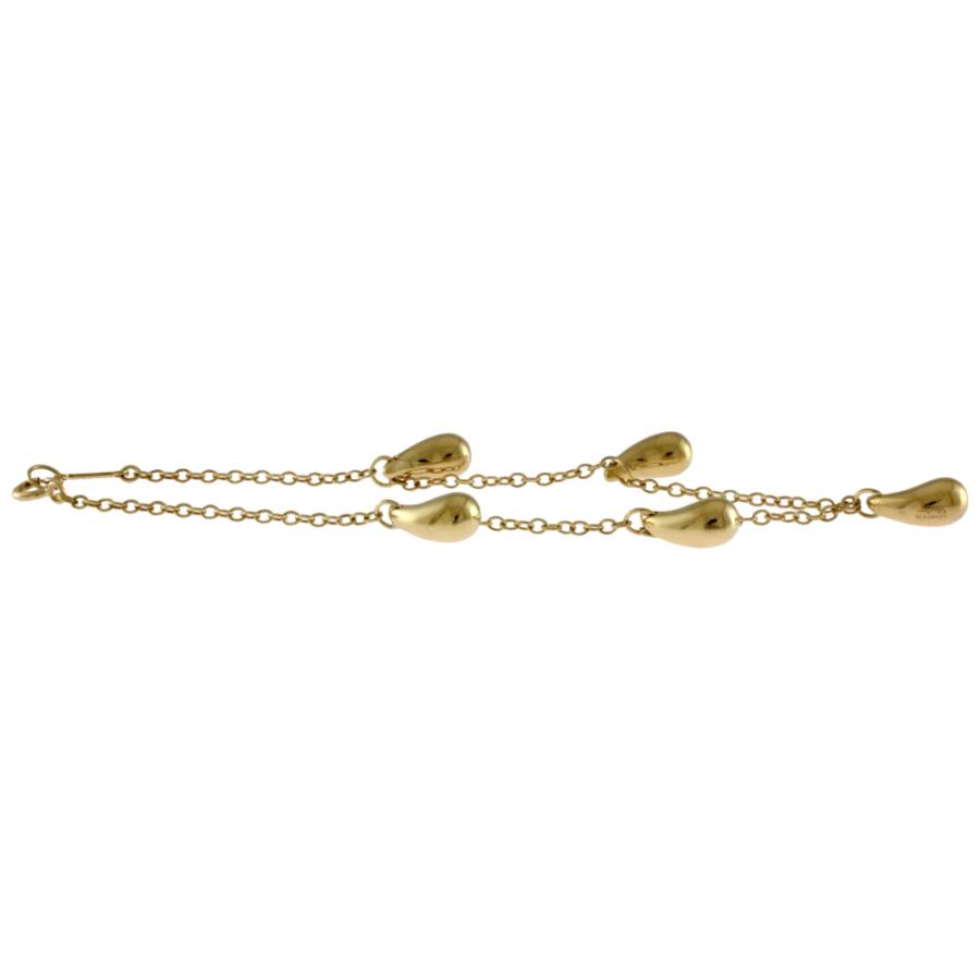 TIFFANY&Co.（ティファニー） ティアドロップ ブレスレット 18金 K18