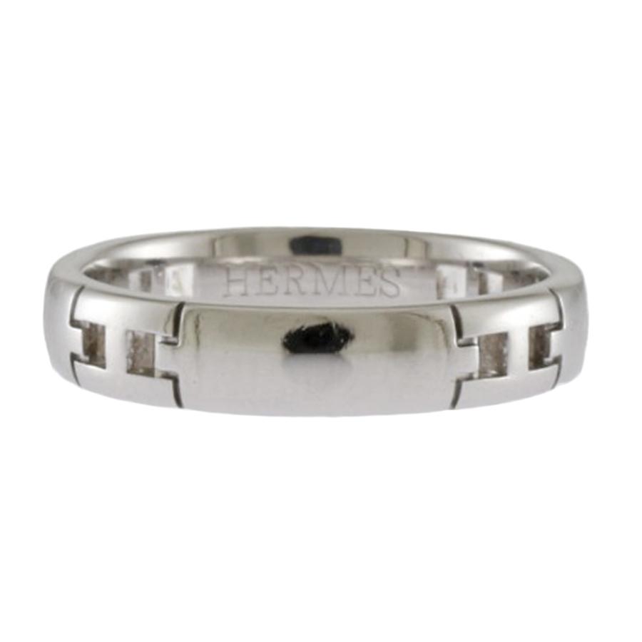 HERMES（エルメス） ヘラクレス リング 指輪 7号 18金 K18ホワイト