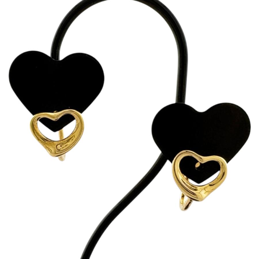 TIFFANY&Co.（ティファニー） オープンハート イヤリング 18金 K18