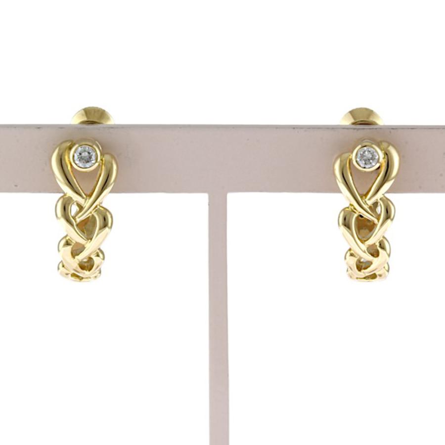 MIKIMOTO（ミキモト） イヤリング 18金 K18イエローゴールド