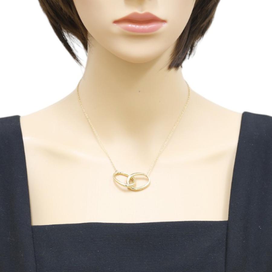 TIFFANY&Co.（ティファニー） ダブルループ ネックレス 18金 K18 